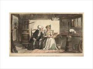 Doctor Syntax & dairy maid, from 'The Tour of Doctor Syntax in search of the Picturesque', London 1812