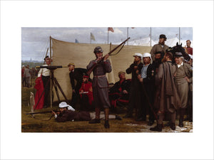Volunteers at the Firing-Point 1866
