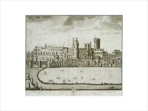 'Warwick Castle, the seat of ... Lord Brooke'
