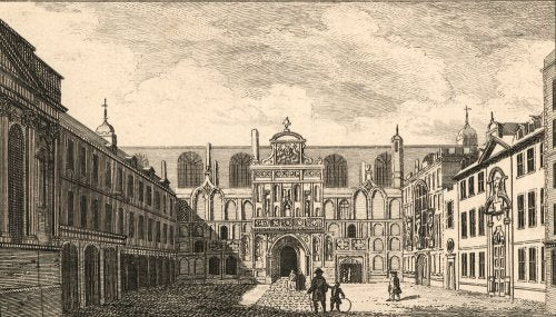 View of Guildhall, City of London; Guild Hall', from Robert Dodsley's, 'London and its environs described',  London: Benjamin Green., [1761]