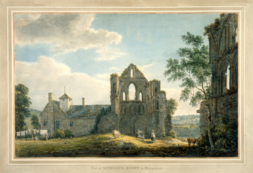 Wenlock Abbey, Shropshire