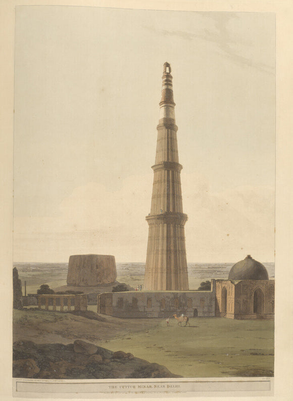 The Cuttub minar, near Delhi
