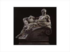 Twilight (reduced version of figure from the tomb of Lorenzo de' Medici, San Lorenzo, Florence)