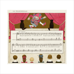 La Polichinelle [score]; from 'Vieilles chansons pour les petits enfants avec accompagnements de Ch. M. Widor', 1884