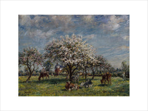 An Orchard in the Spring