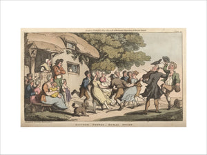 Doctor Syntax, Rural sport, from 'The Tour of Doctor Syntax in search of the Picturesque', London 1812