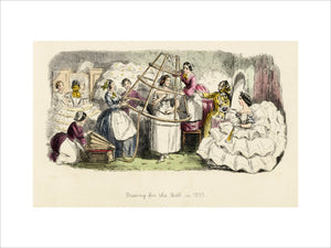 Dressing for the Ball in 1857