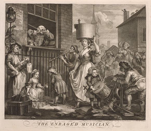 The Enraged Musician, 1741