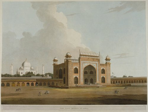 The Taje Mahel, at Agra