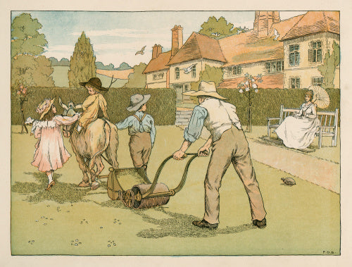 Gardener' from E. V. Lucas's, 'Four and twenty toilers', London: Edmund Evans; Grant Richards, [1900]