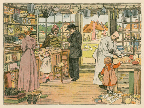 Village Store from E. V. Lucas's, 'The Book of Shops', London: Grant Richards, [1904]