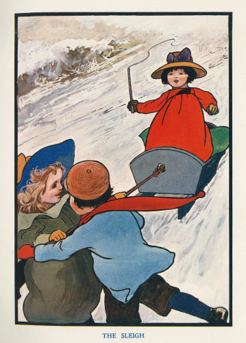 The Sleigh, from Evelyn Sharp's, 'The Child's Christmas',London: Blackie and Son, [1906]