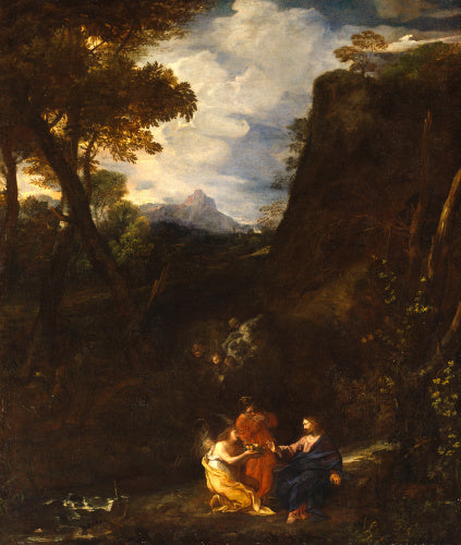 Landscape with Christ and Two Angels