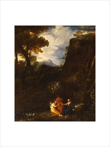 Landscape with Christ and Two Angels