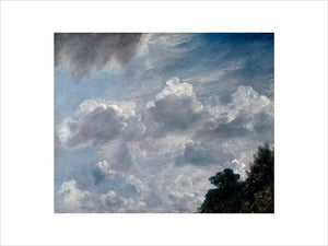 Cloud Study, Hampstead, Tree at Right
