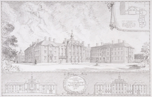 Record drawing for Lady Margaret Hall, Oxford