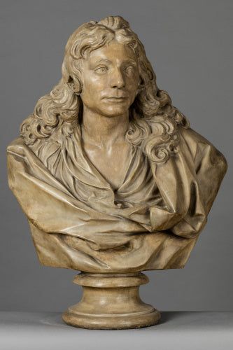Cast of a bust of Sir Christopher Wren
