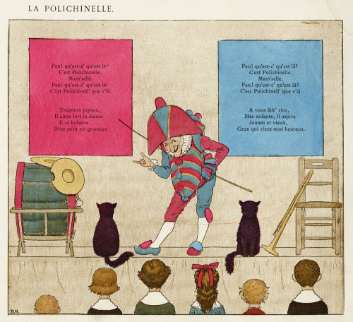 La Polichinelle [lyrics]; 'Vieilles chansons pour les petits enfants avec accompagnements de Ch. M. Widor', 1884