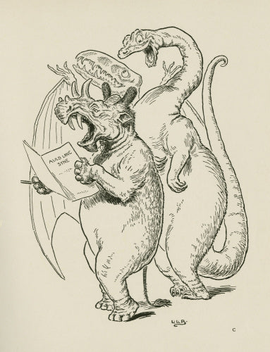 The Dinosaur's Dance, from G.F. Hill's, 'The Truth about Old King Cole', London: Frederick Warne and Co., [1910]