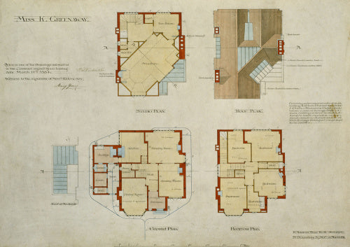 Design for 39 Frognal...'
